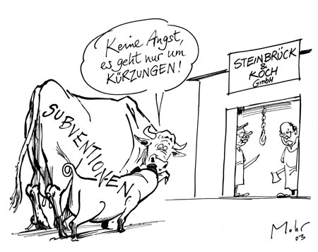 Beim Schlachter