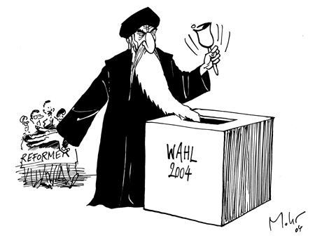 Teheran: Wer die Wahl hat.