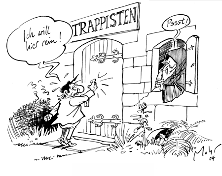 Schweigen will gelernt sein.