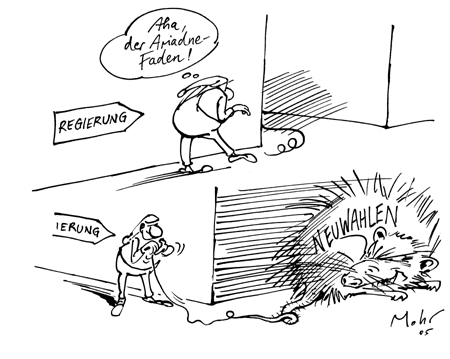 Wenn alle Stricke reißen...