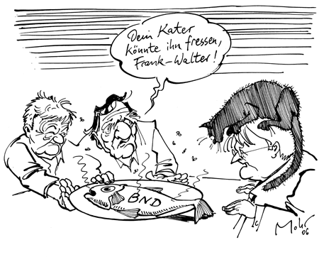 Der Fisch stinkt