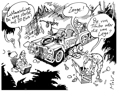 Ist die Truppe technisch gerüstet?