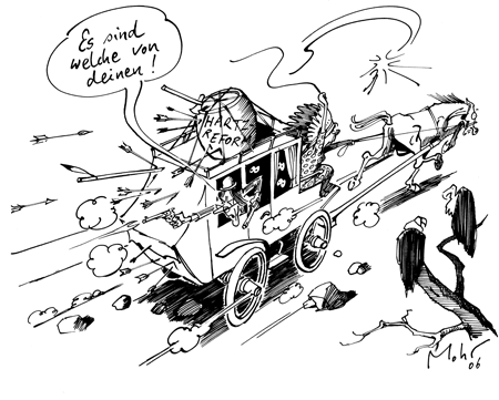 Überfall der Schwarzhäute