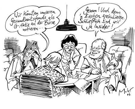 Brainstorming im Kanzleramt