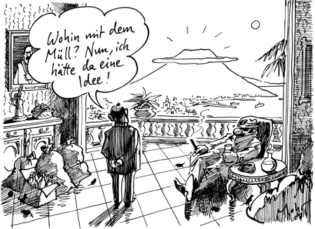 Entsorgung neapolitanisch