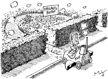 Clements Abstecher nach Hessen