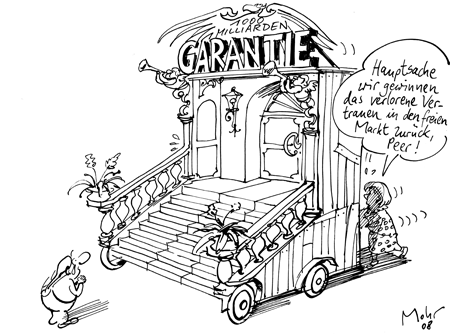 Der Staat bürgt für unser Erspartes