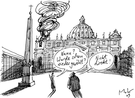 Es raucht im Vatikan