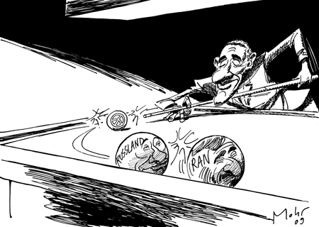 Billard mit Effet