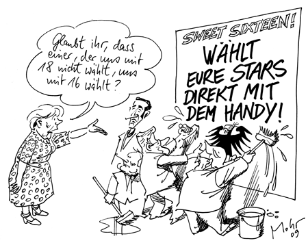 Hochaktuell: Wahlalter runter?