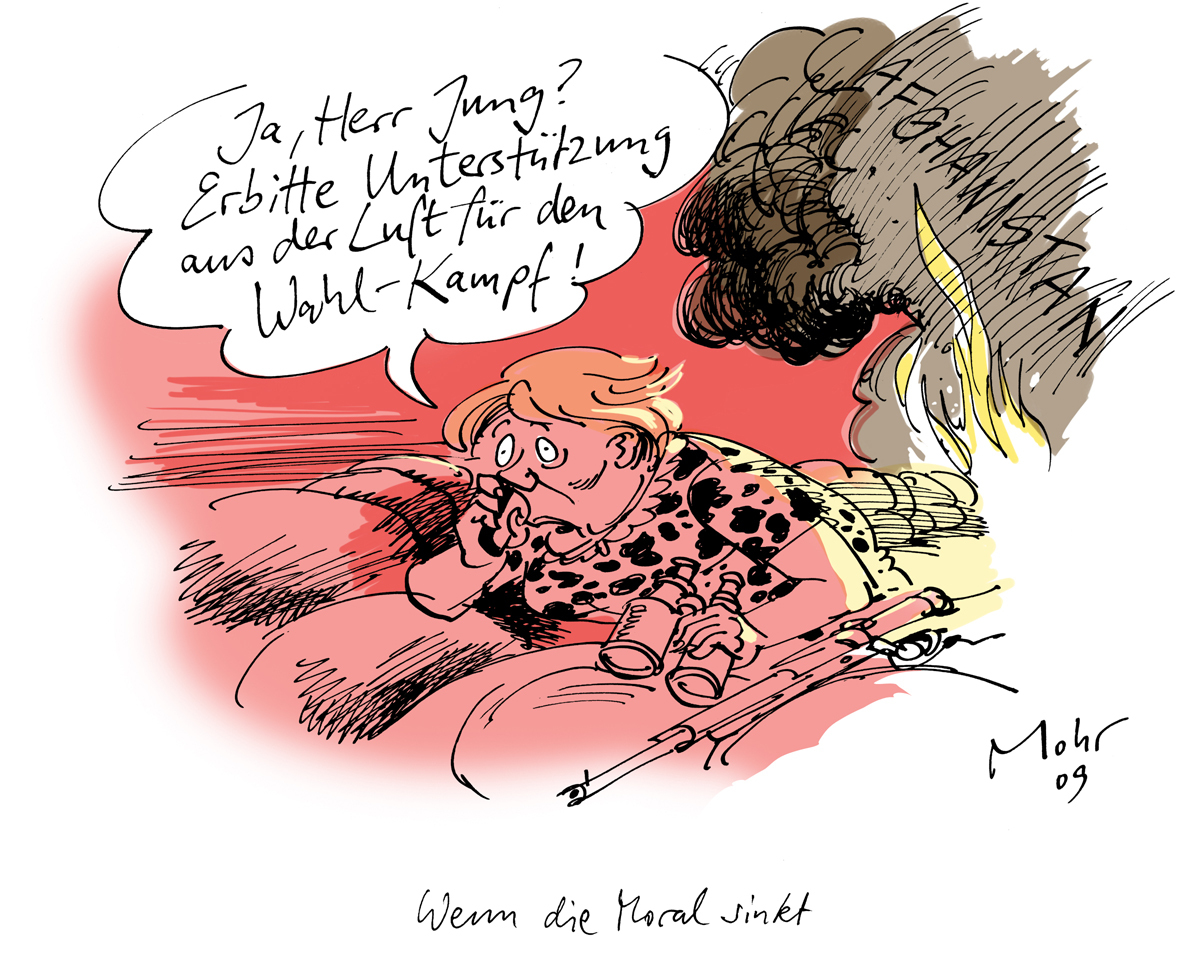 Wenn die Moral sinkt