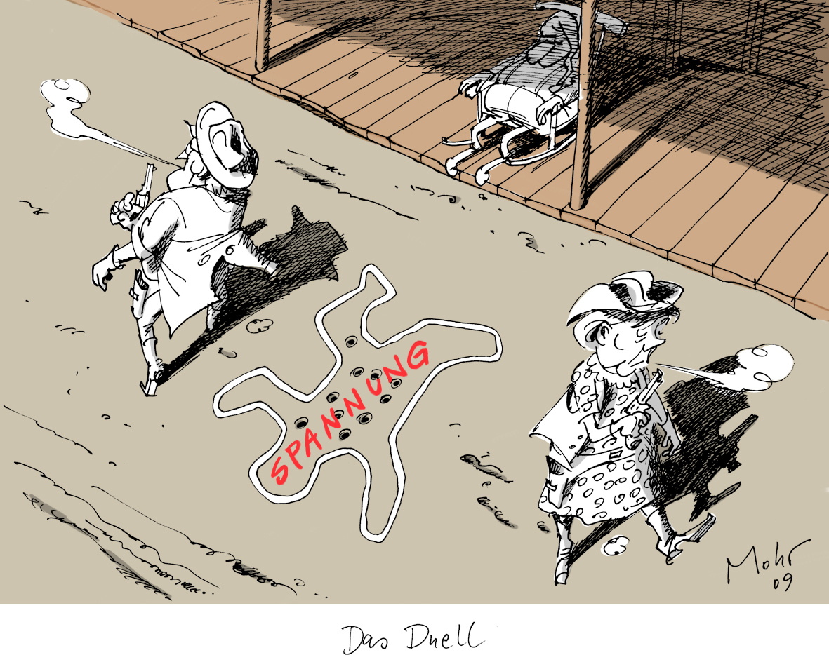 Das mit Spannung erwartete Duell