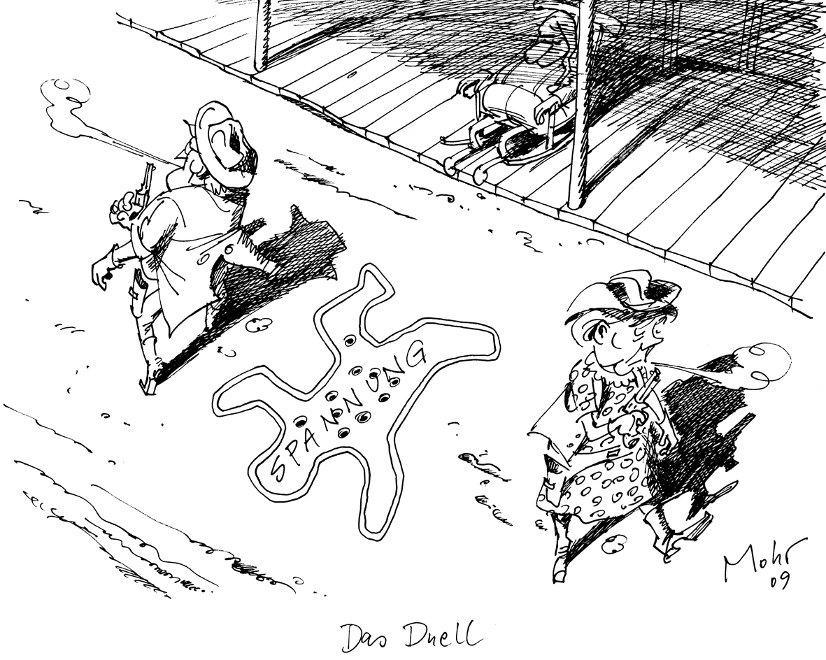 Das mit Spannung erwartete Duell