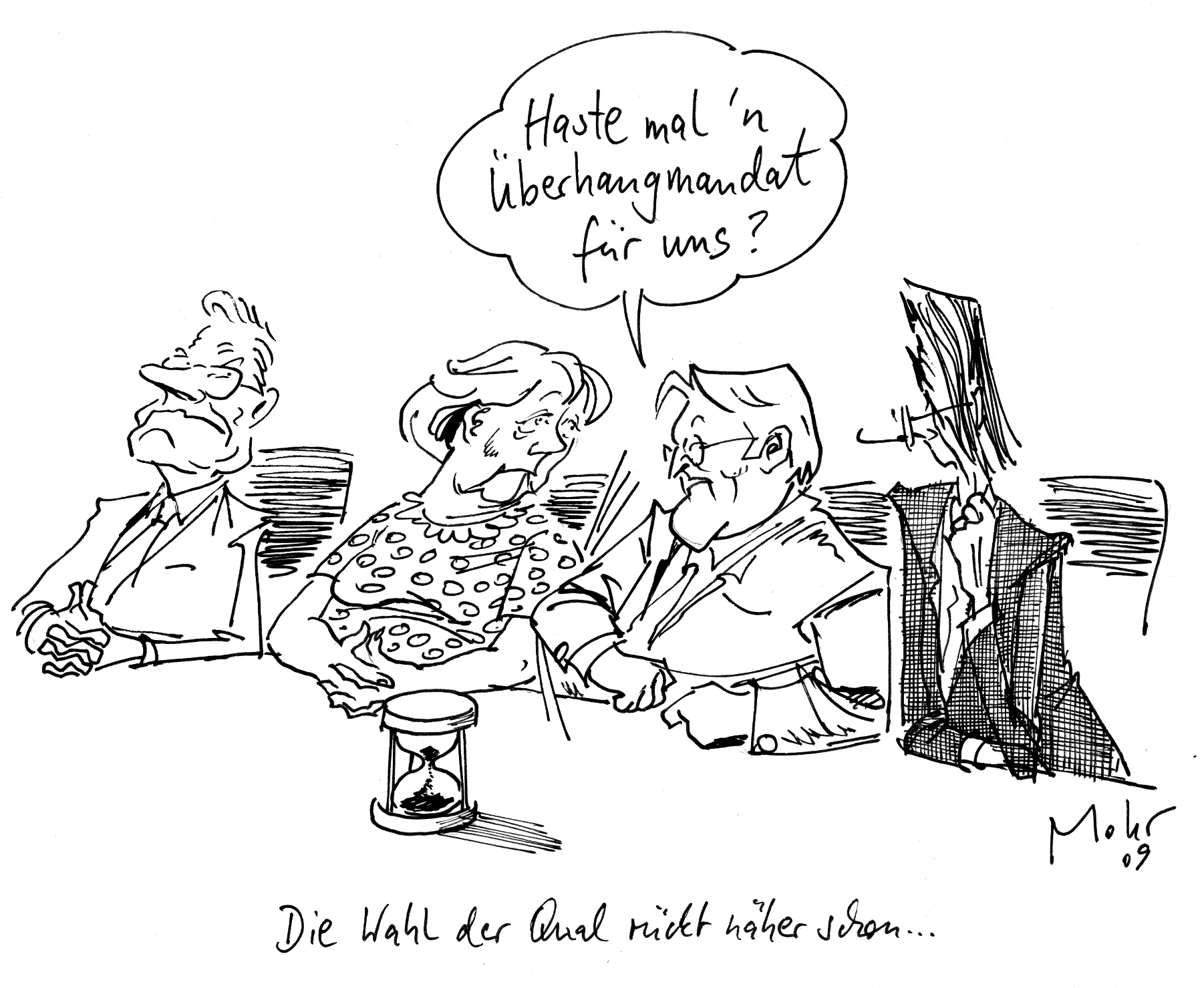 Die Qual der Wahl rückt näher schon