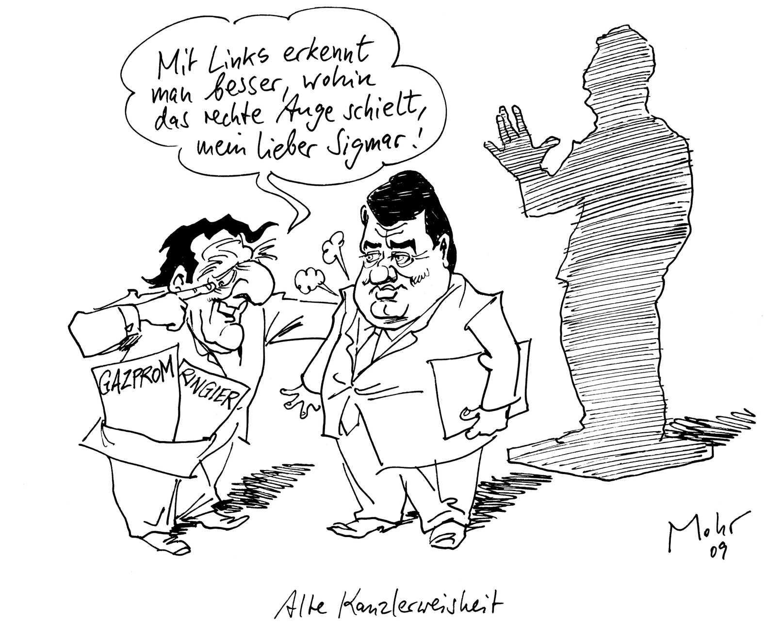 Alte Kanzlerweisheit