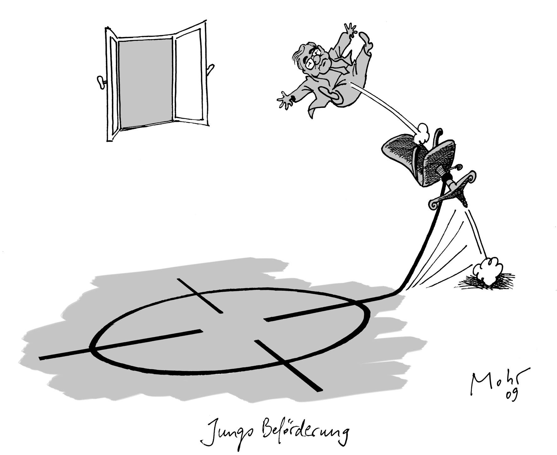 Minister Jungs Beförderung