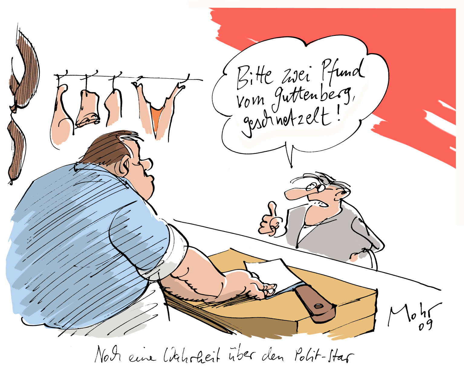 Noch eine Wahrheit über den Polit-Star