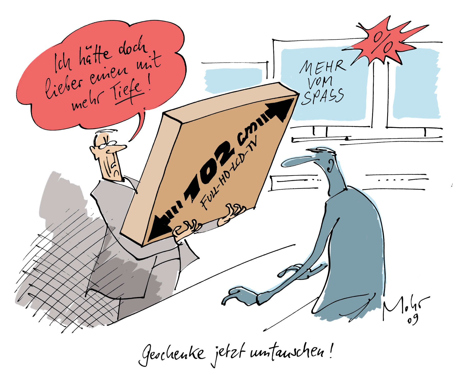 Geschenke jetzt umtauschen!