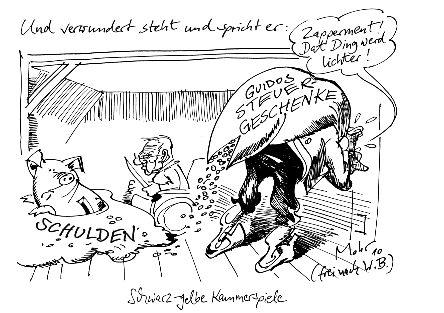 Schwarz-gelbe Kammerspiele