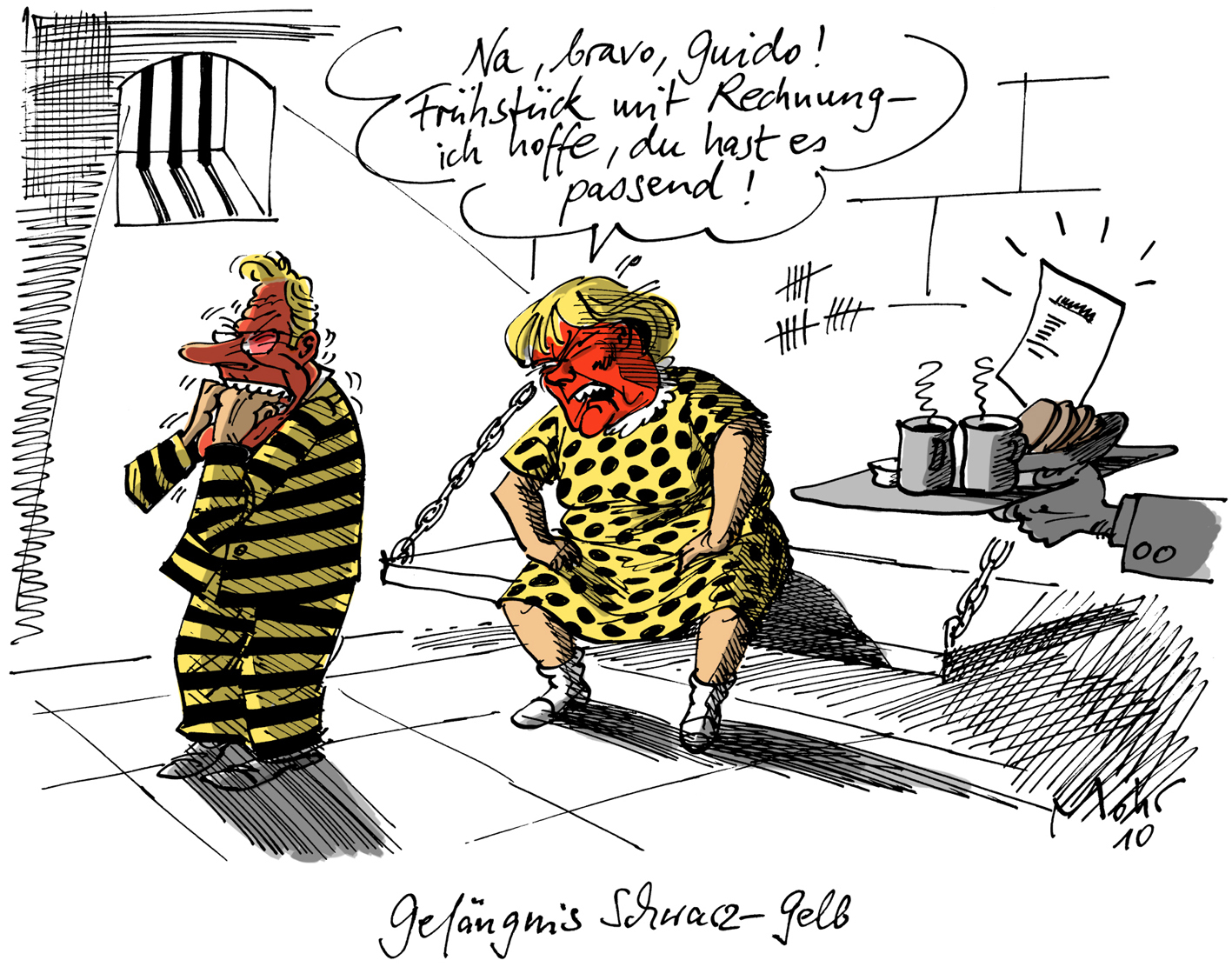 Gefängnis Schwarz-Gelb