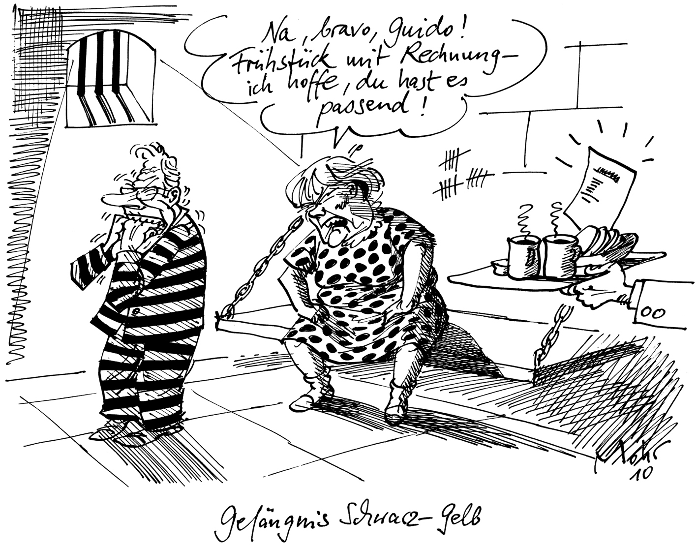 Gefängnis Schwarz-Gelb