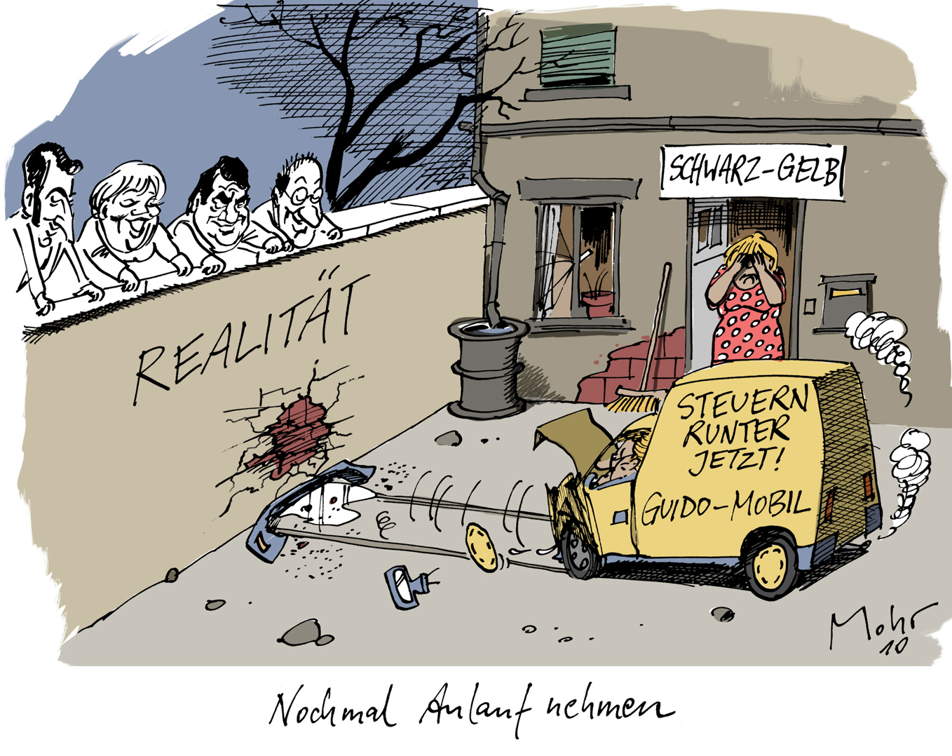 Nochmal Anlauf nehmen