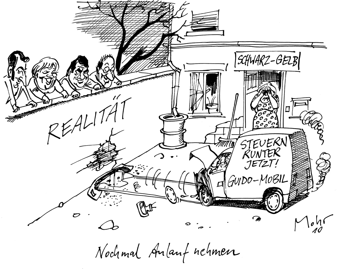 Nochmal Anlauf nehmen