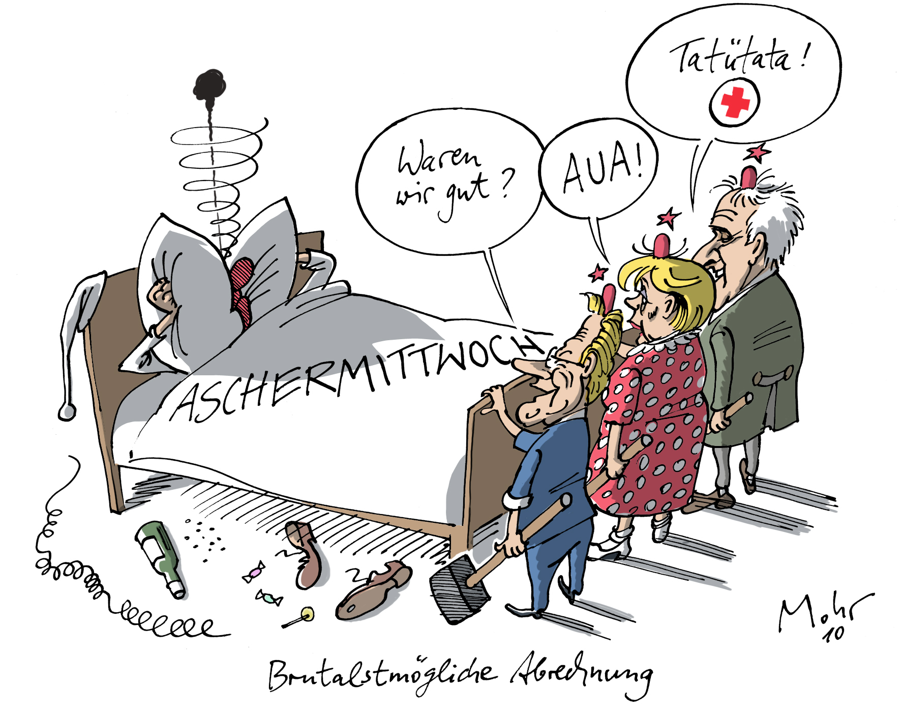 Brutalstmögliche Abrechnung