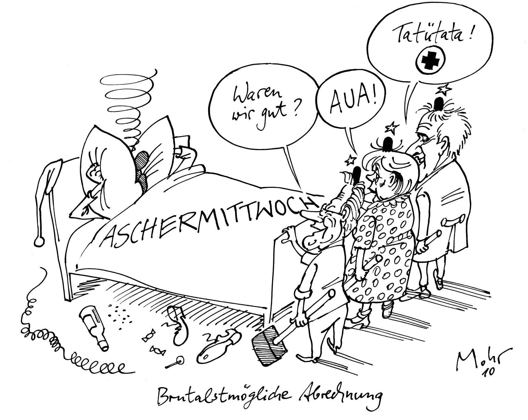 Brutalstmögliche Abrechnung