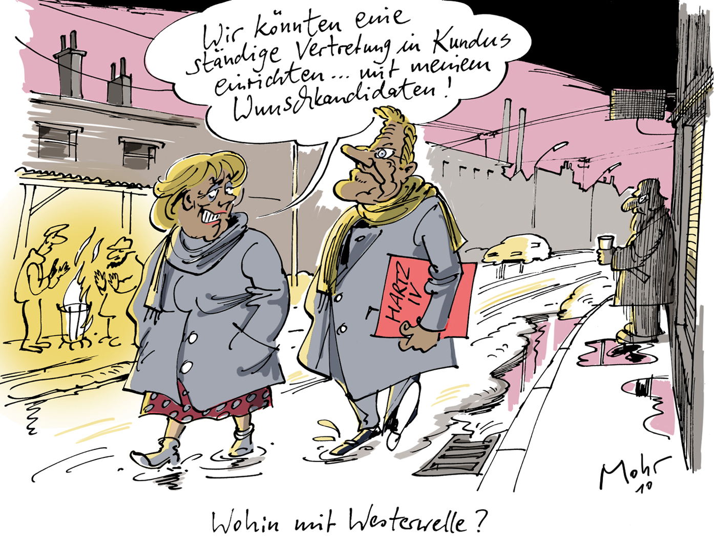 Wohin mit Westerwelle?