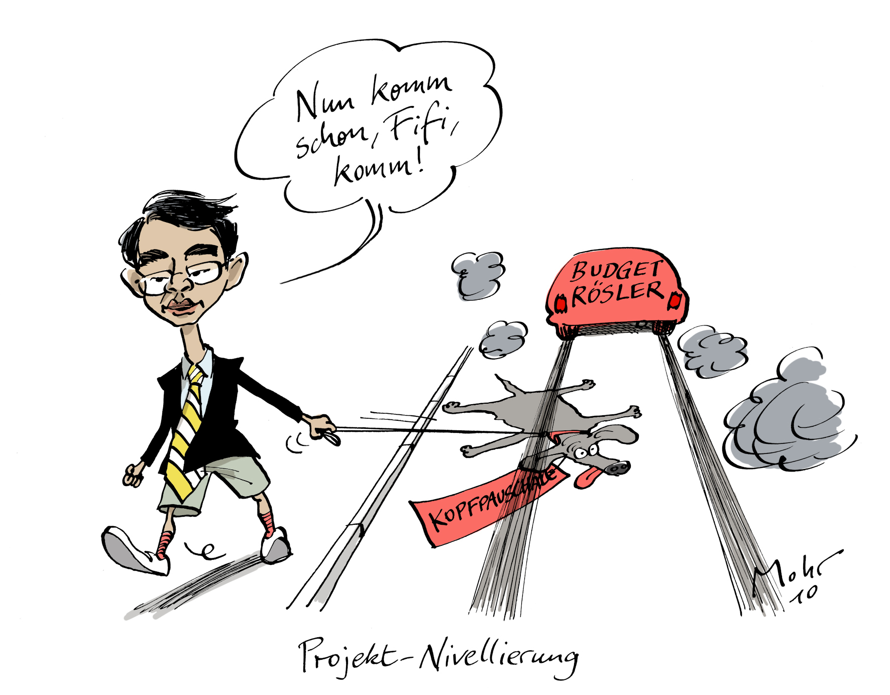 Projekt-Nivellierung