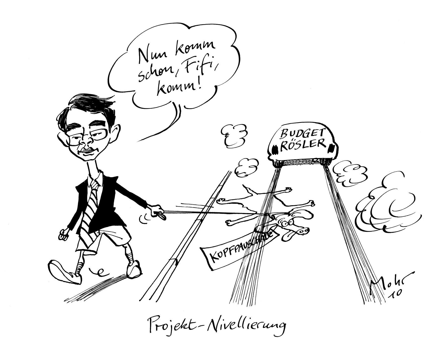Projekt-Nivellierung