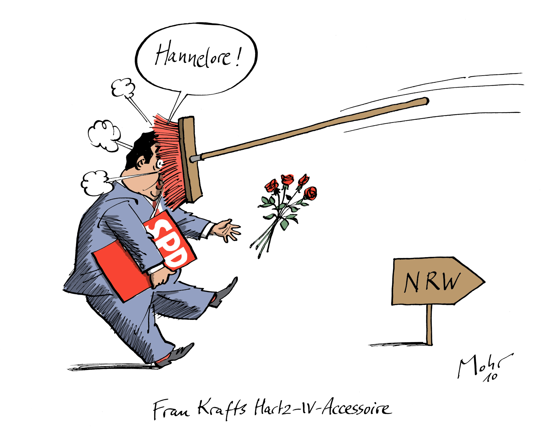 Frau Krafts Hartz-IV-Accessoire