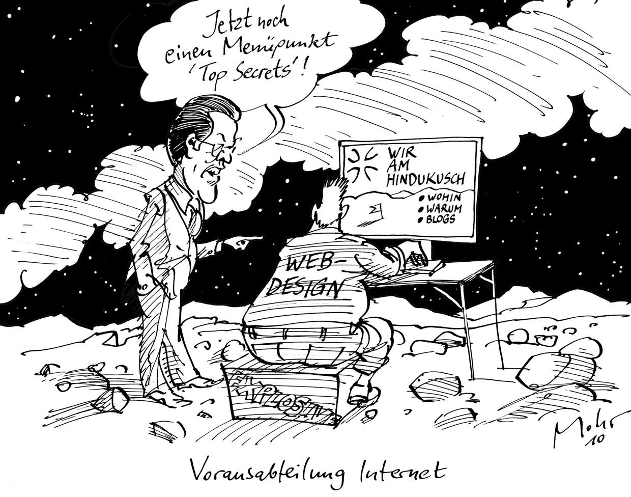 Vorausabteilung Internet
