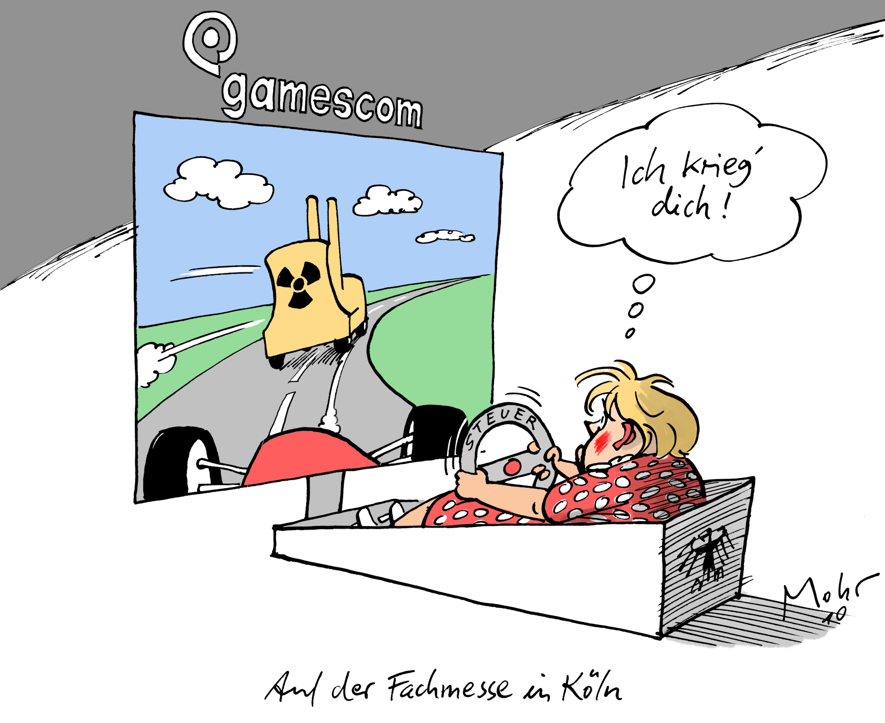 Auf der Fachmesse in Köln