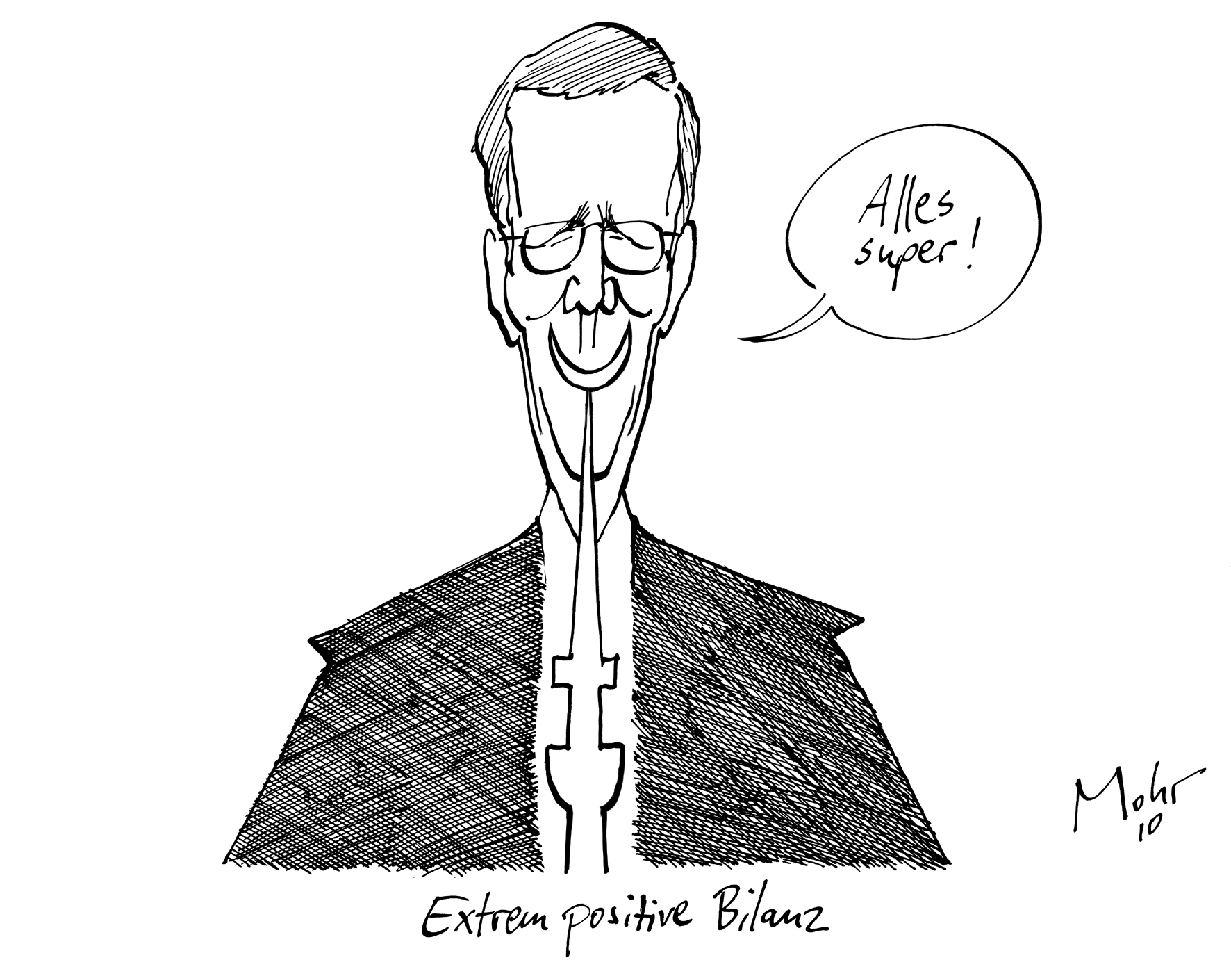 Extrem positive Bilanz