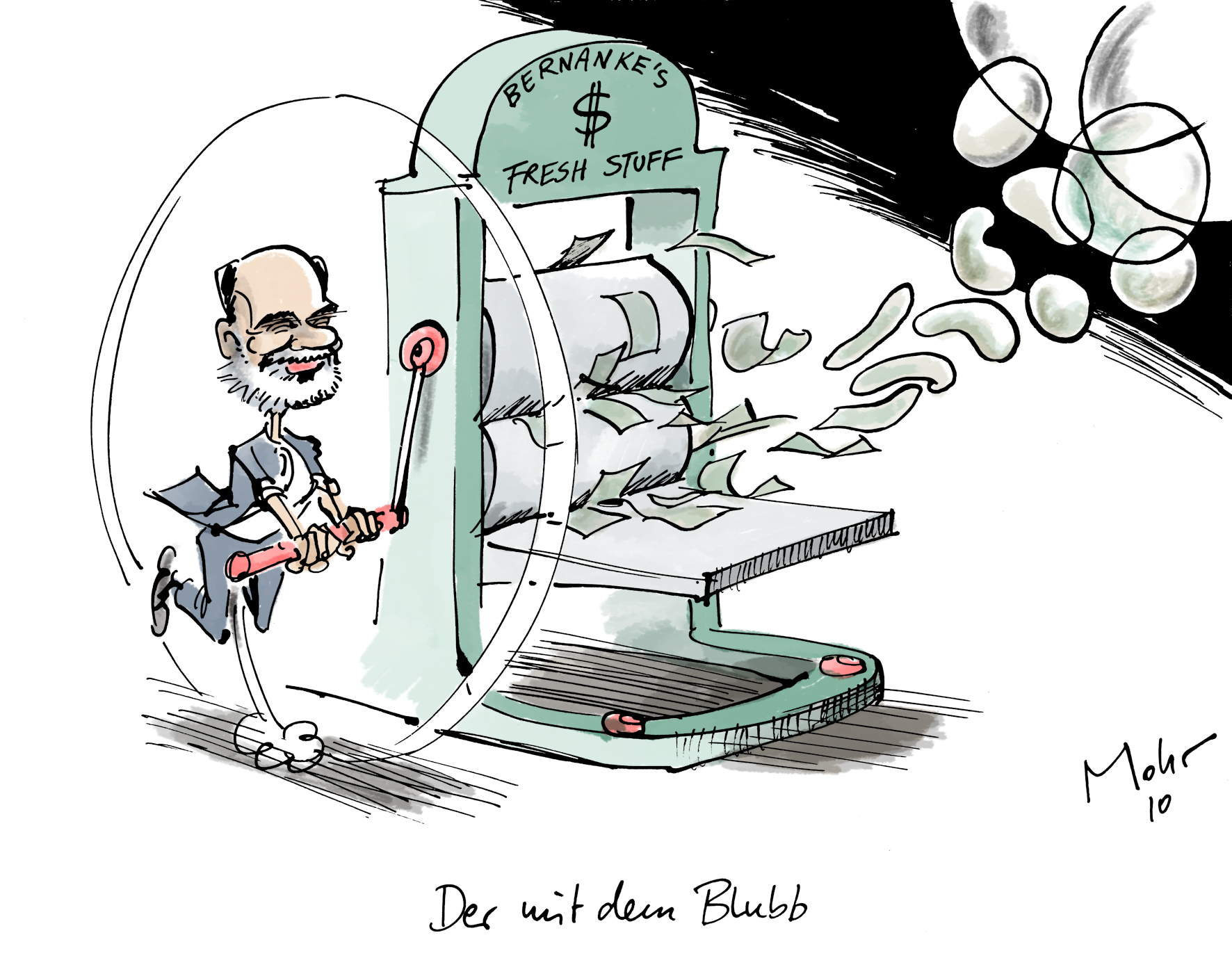 Der mit dem Blubb