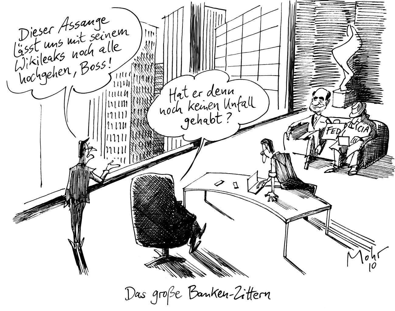 Das große Banken-Zittern