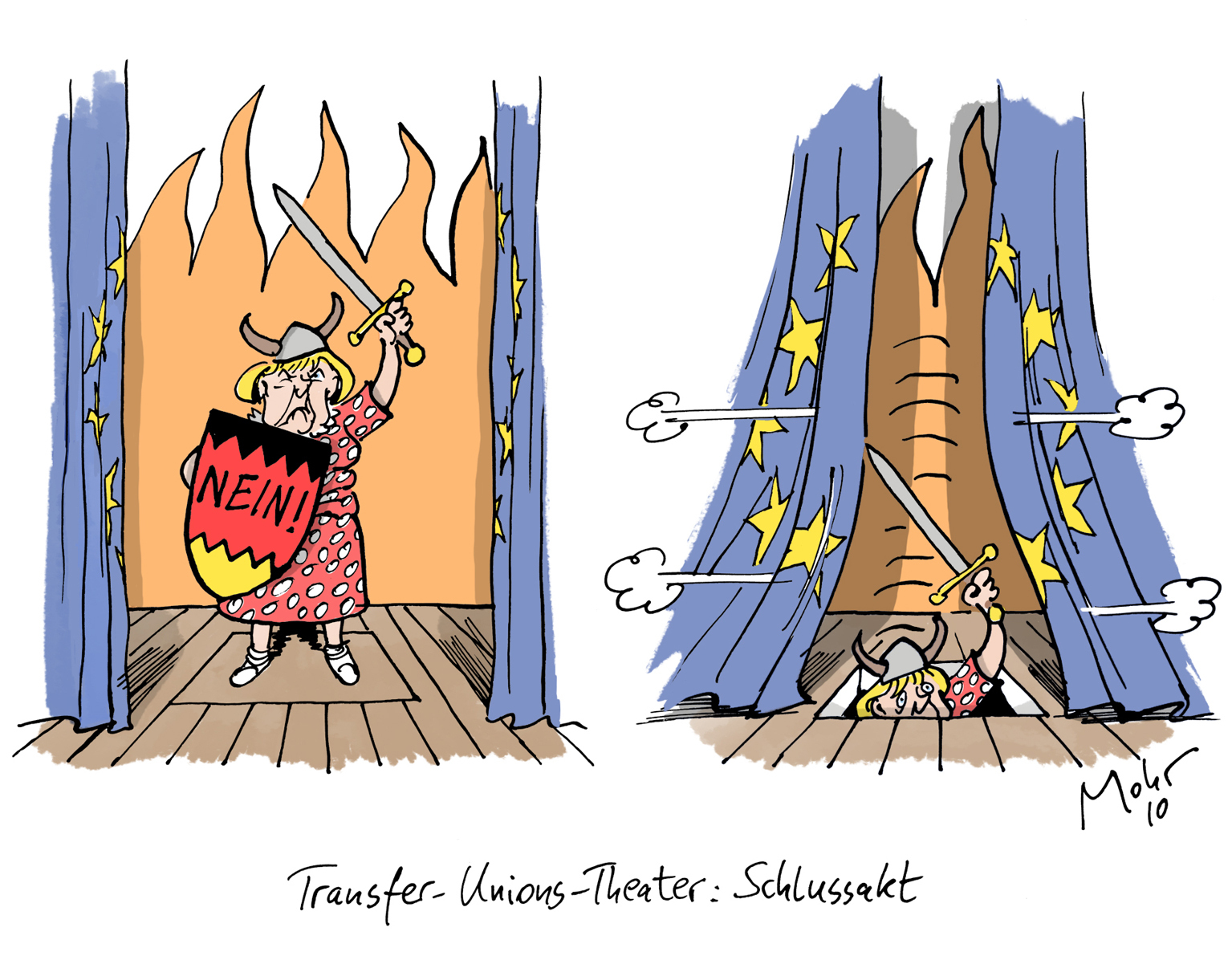Transfer-Unions-Theater: Schlussakt