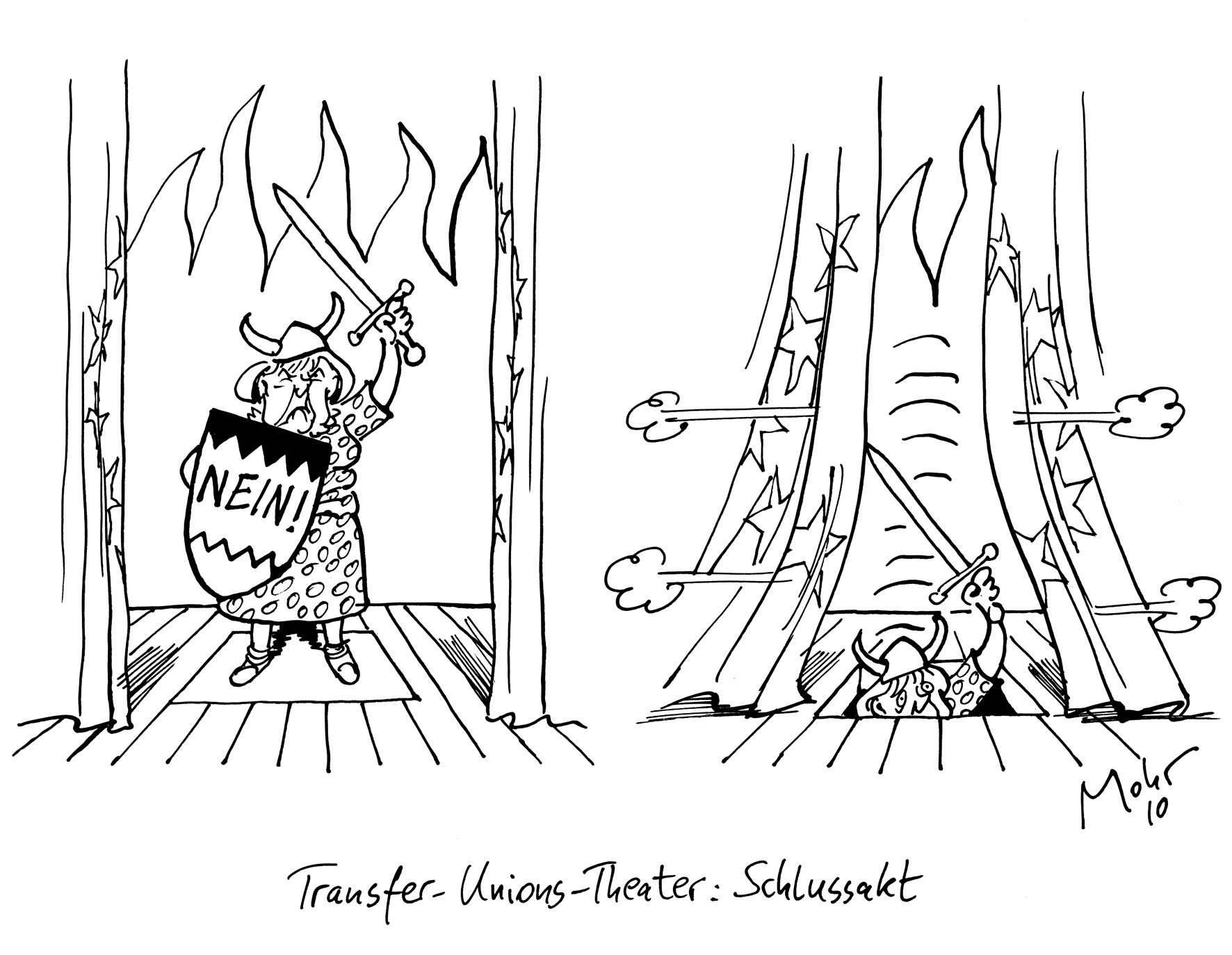 Transfer-Unions-Theater: Schlussakt