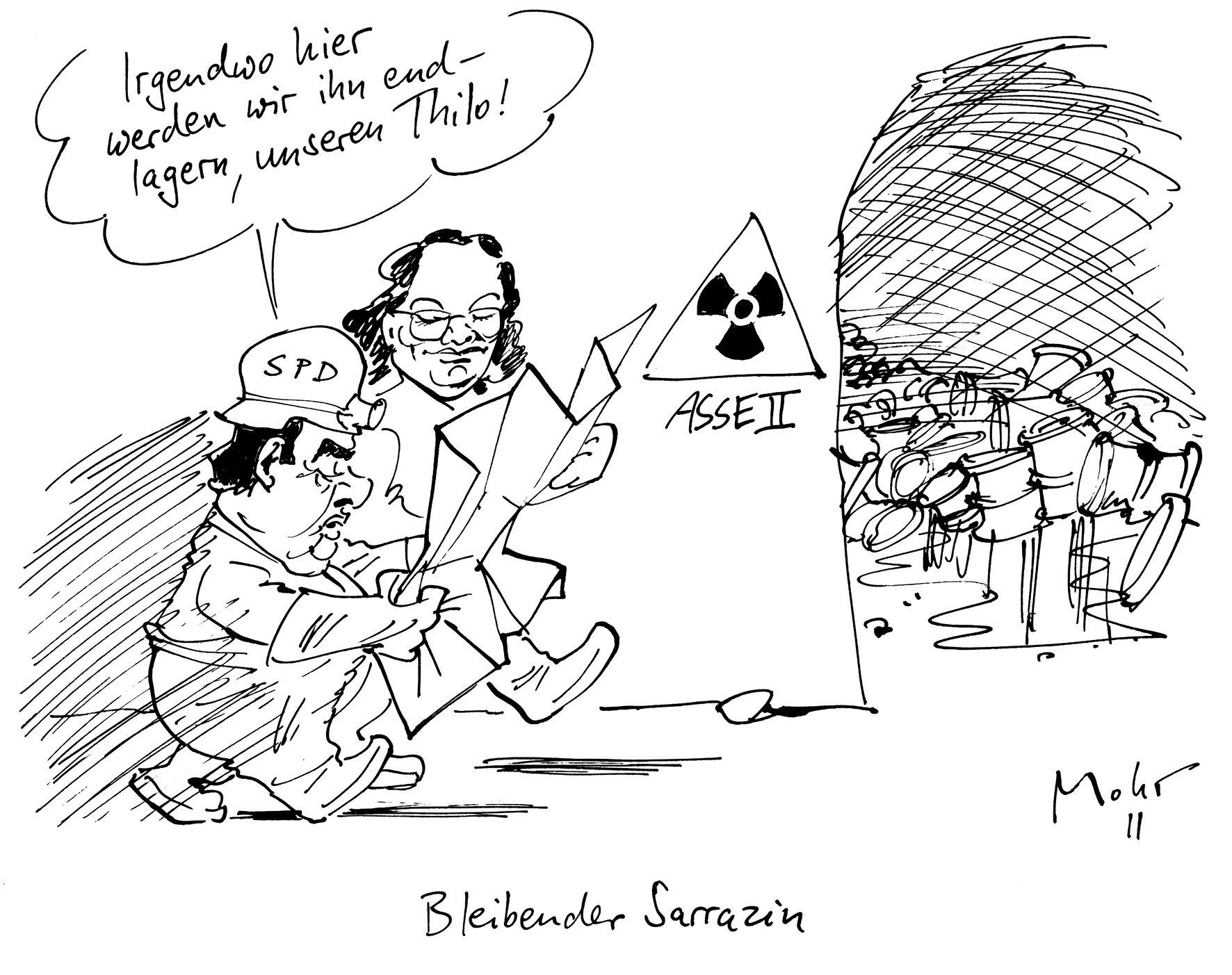 Bleibender Sarrazin