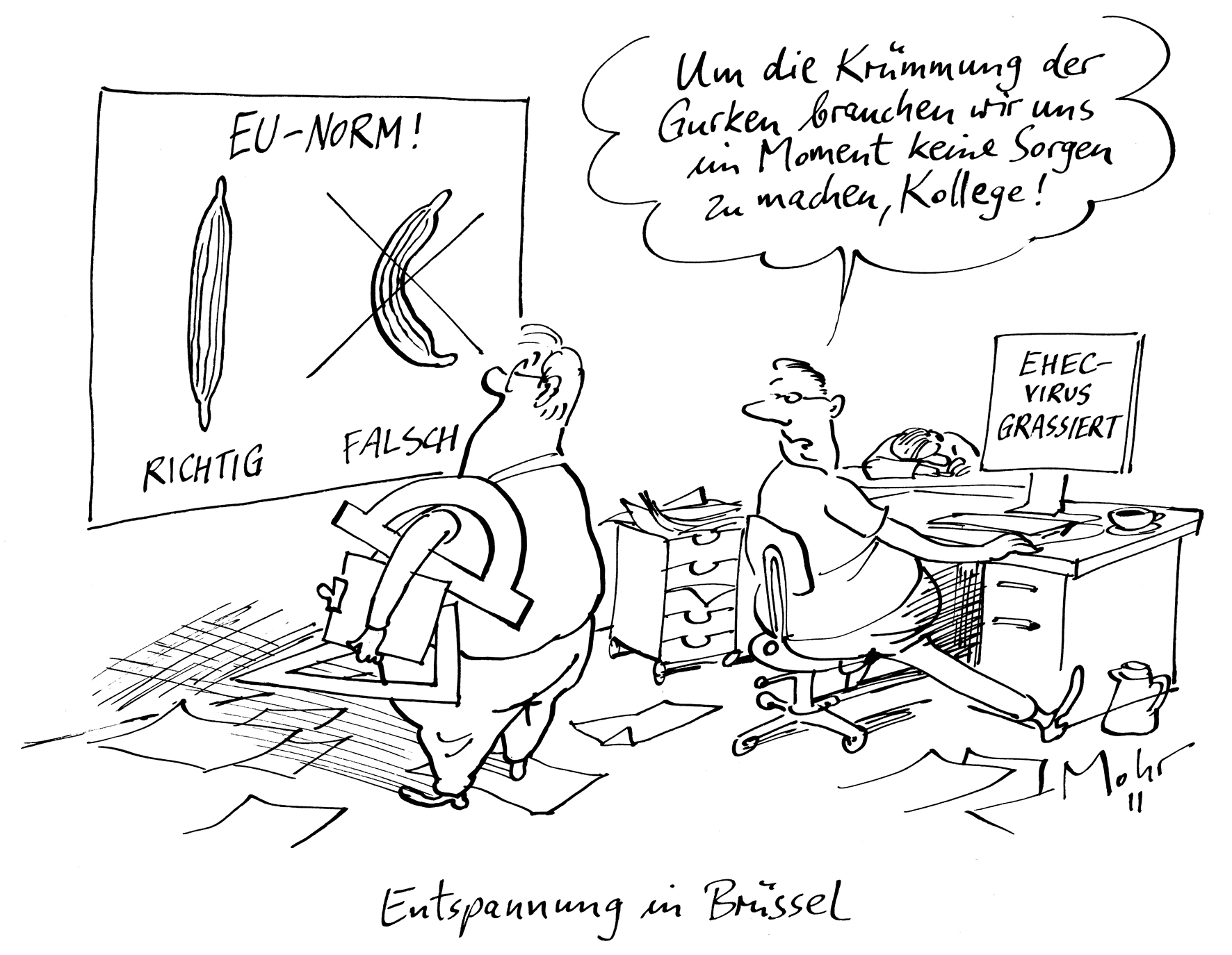 Entspannung in Brüssel