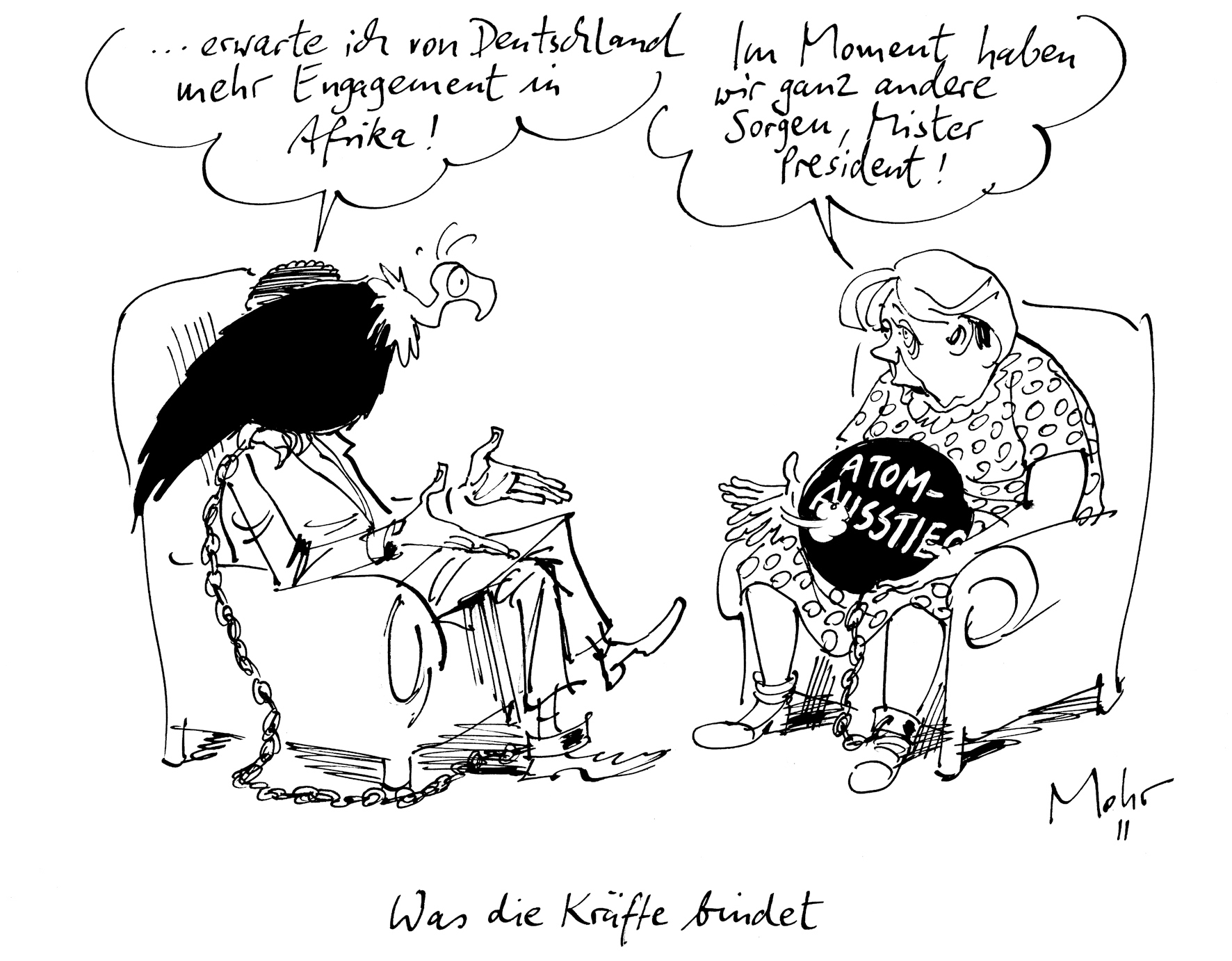 Was die Kräfte bindet