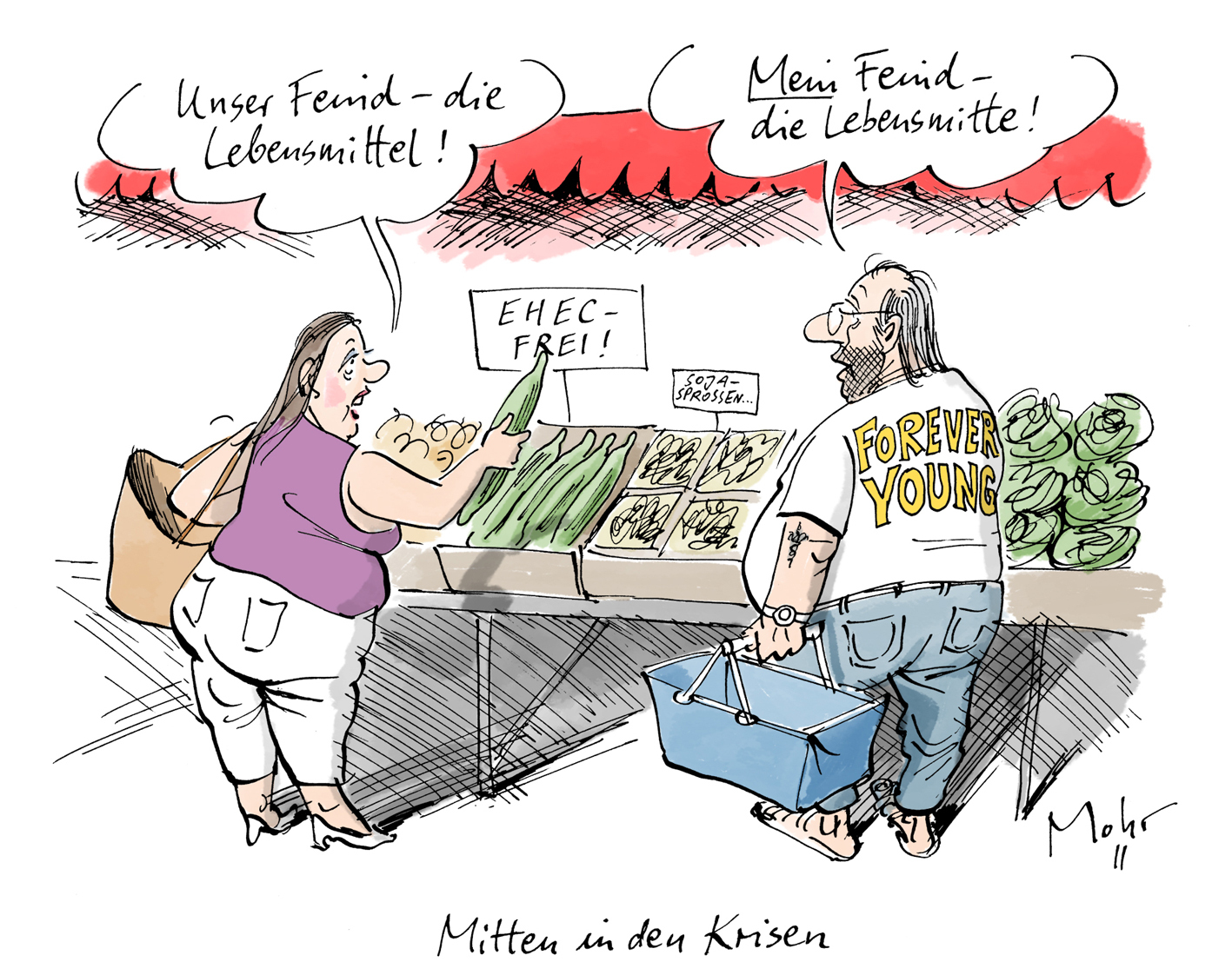 Mitten in den Krisen