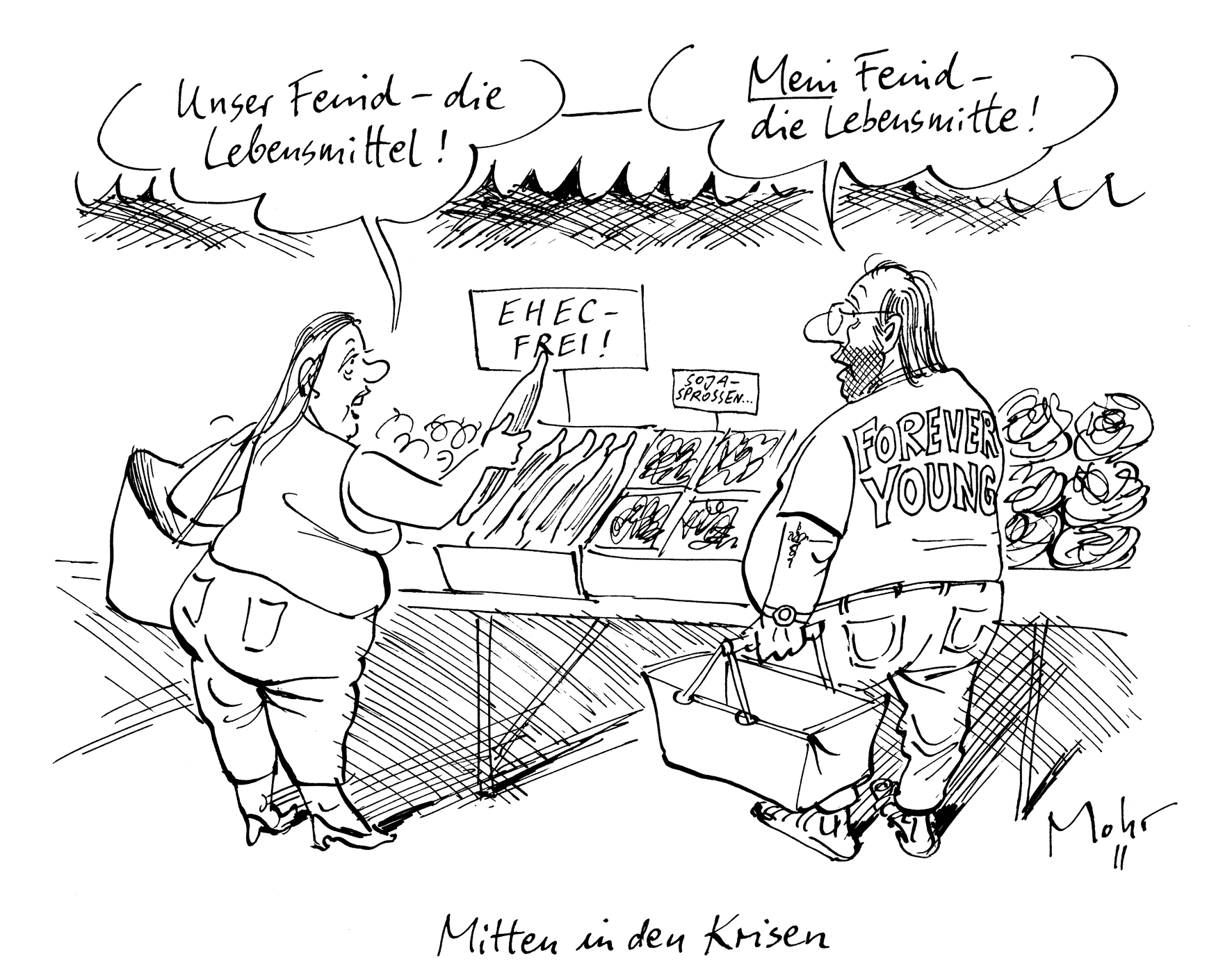 Mitten in den Krisen