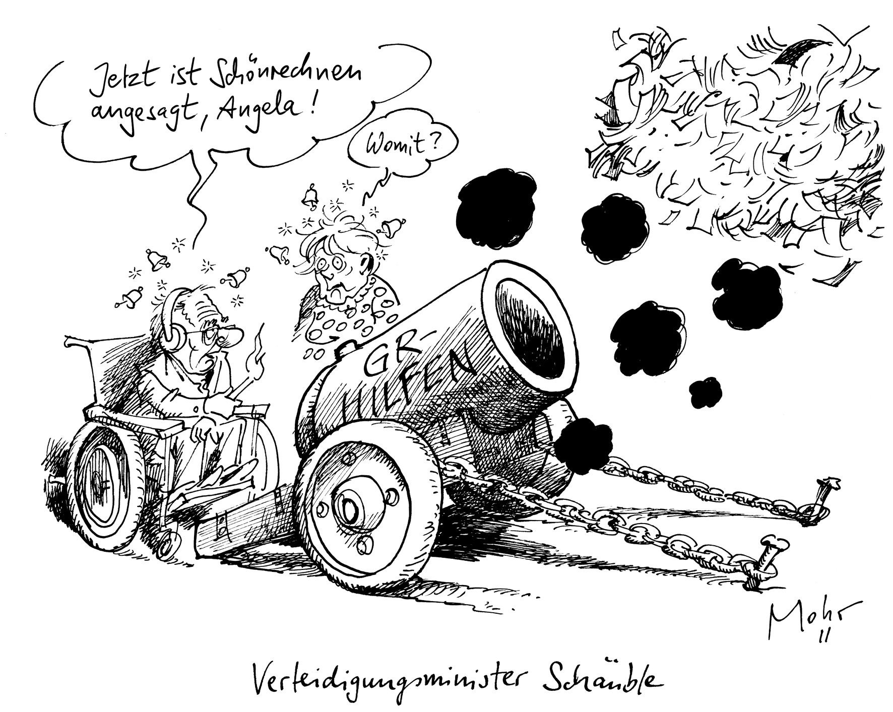 Verteidigungsminister Schäuble