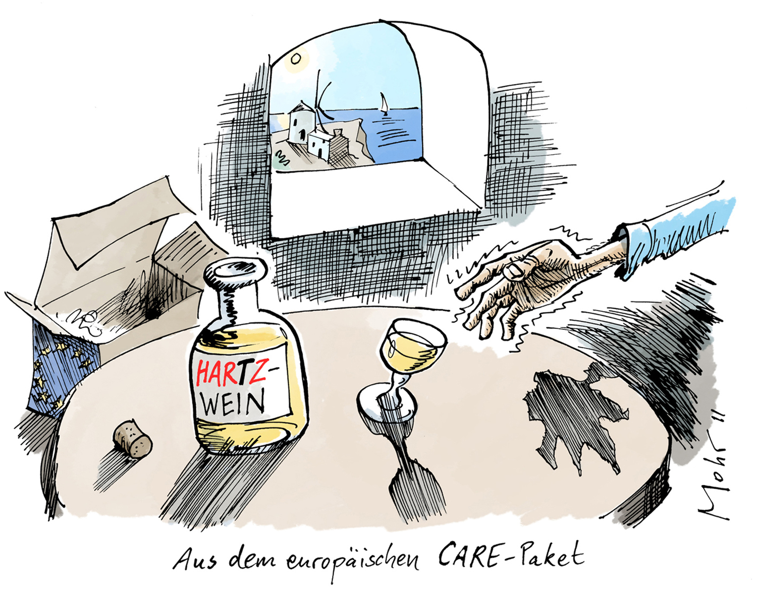 Aus dem europäischen CARE-Paket