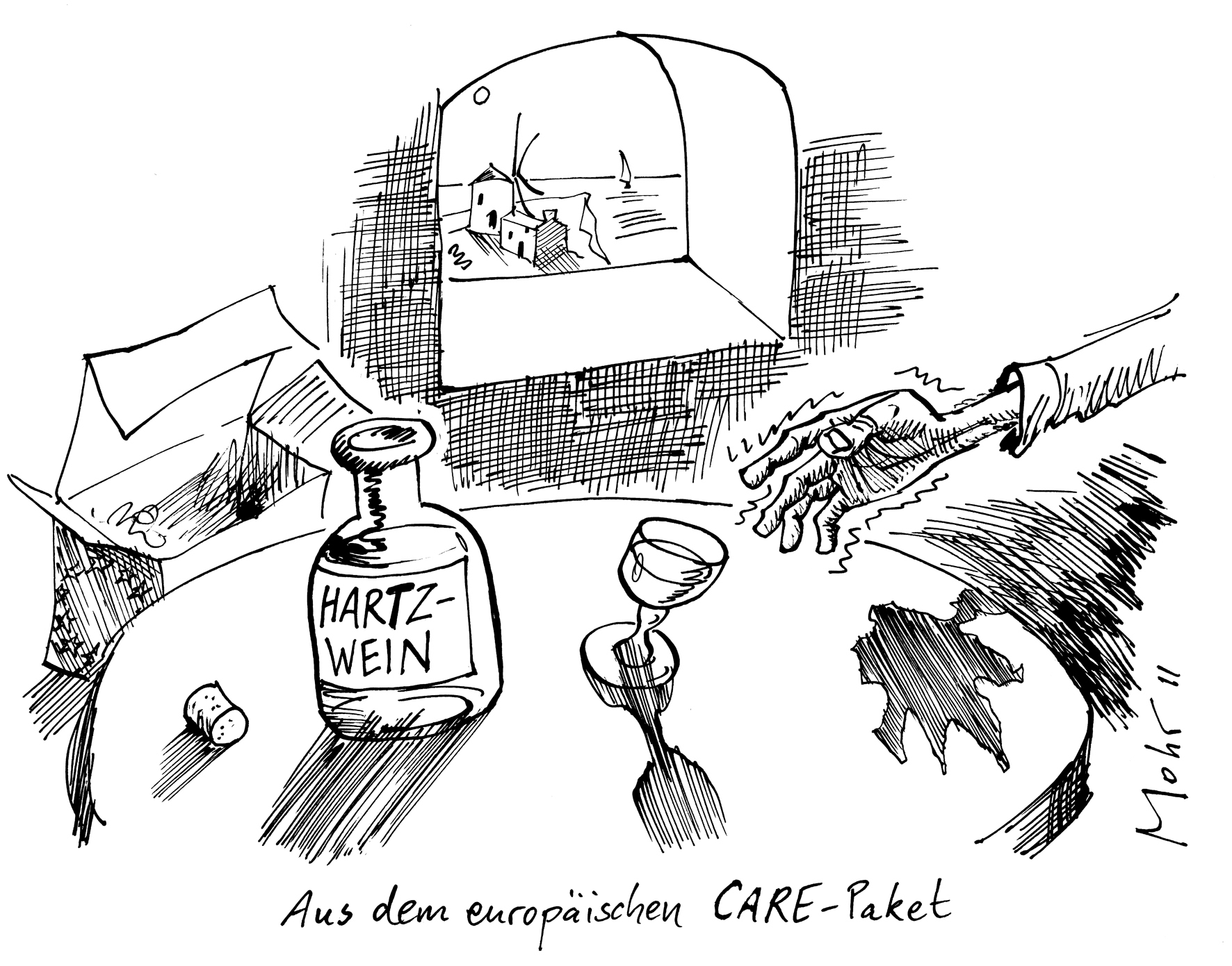 Aus dem europäischen CARE-Paket