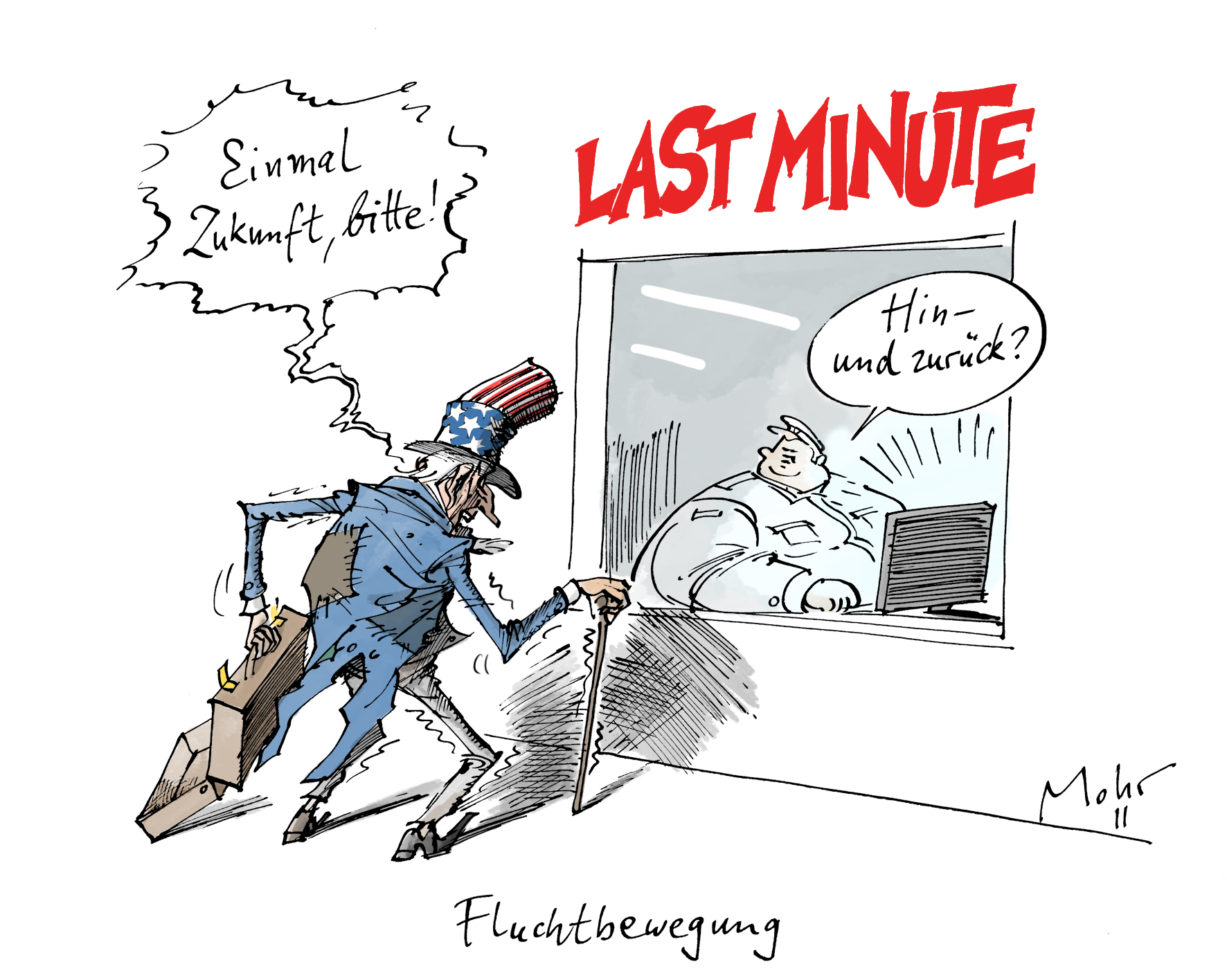 Fluchtbewegung
