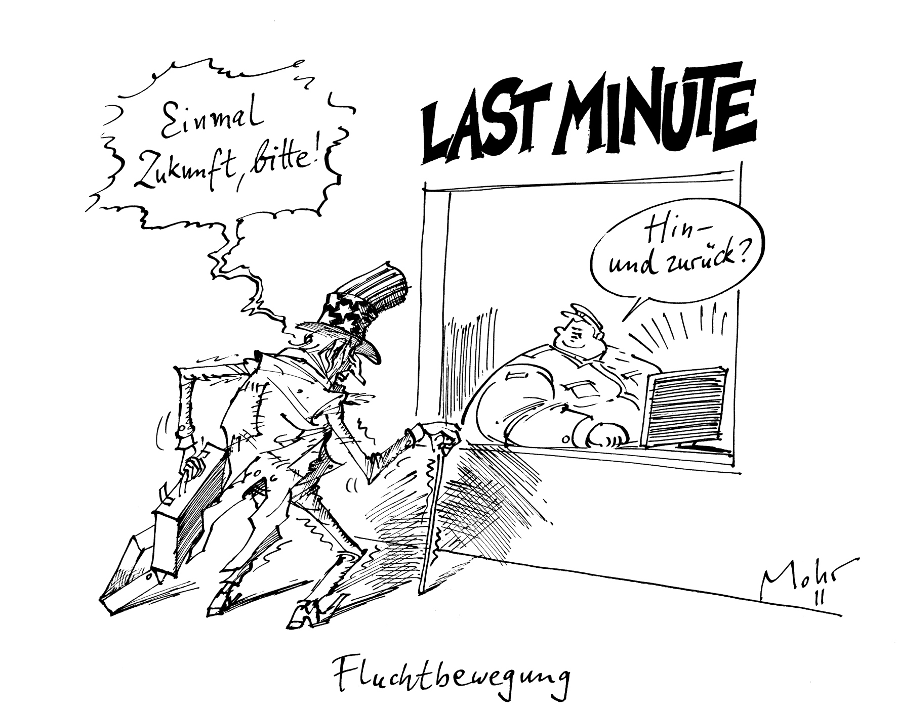 Fluchtbewegung